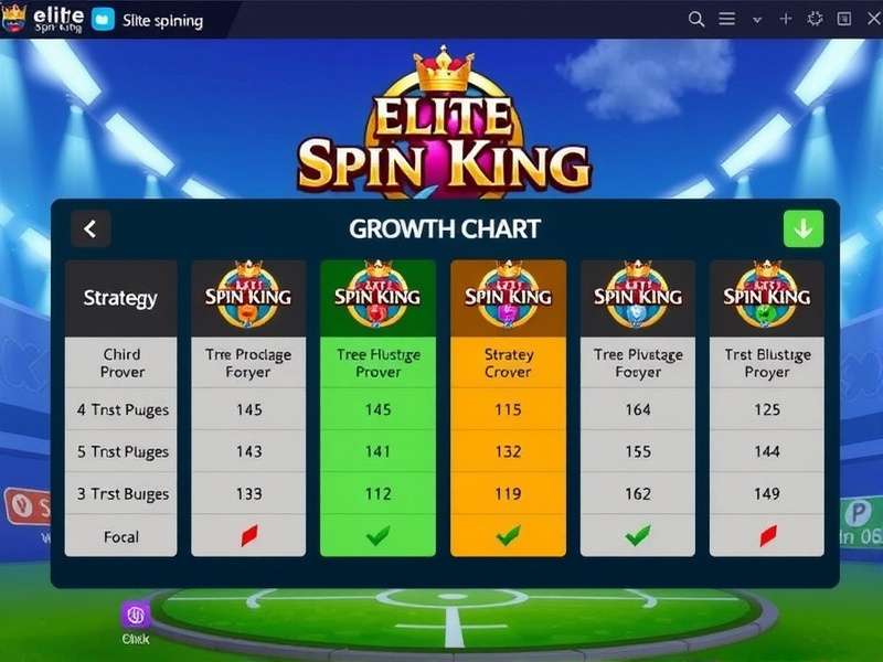 Elite Spin King Game Interface